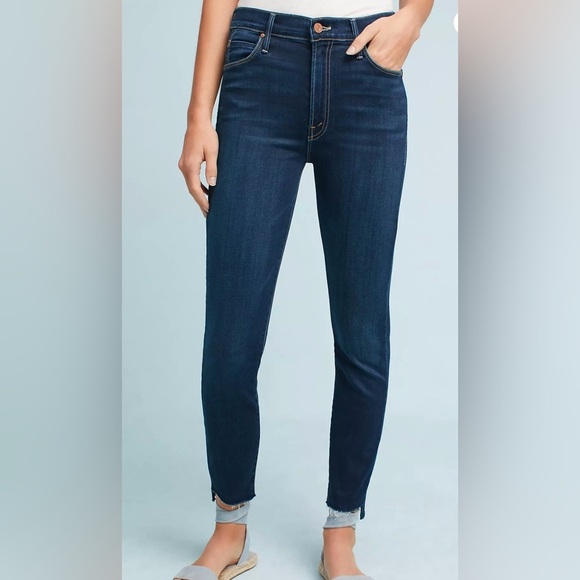 Mother Stunner Zip Ankle Step Fray Size 27 - Picture 2 of 16